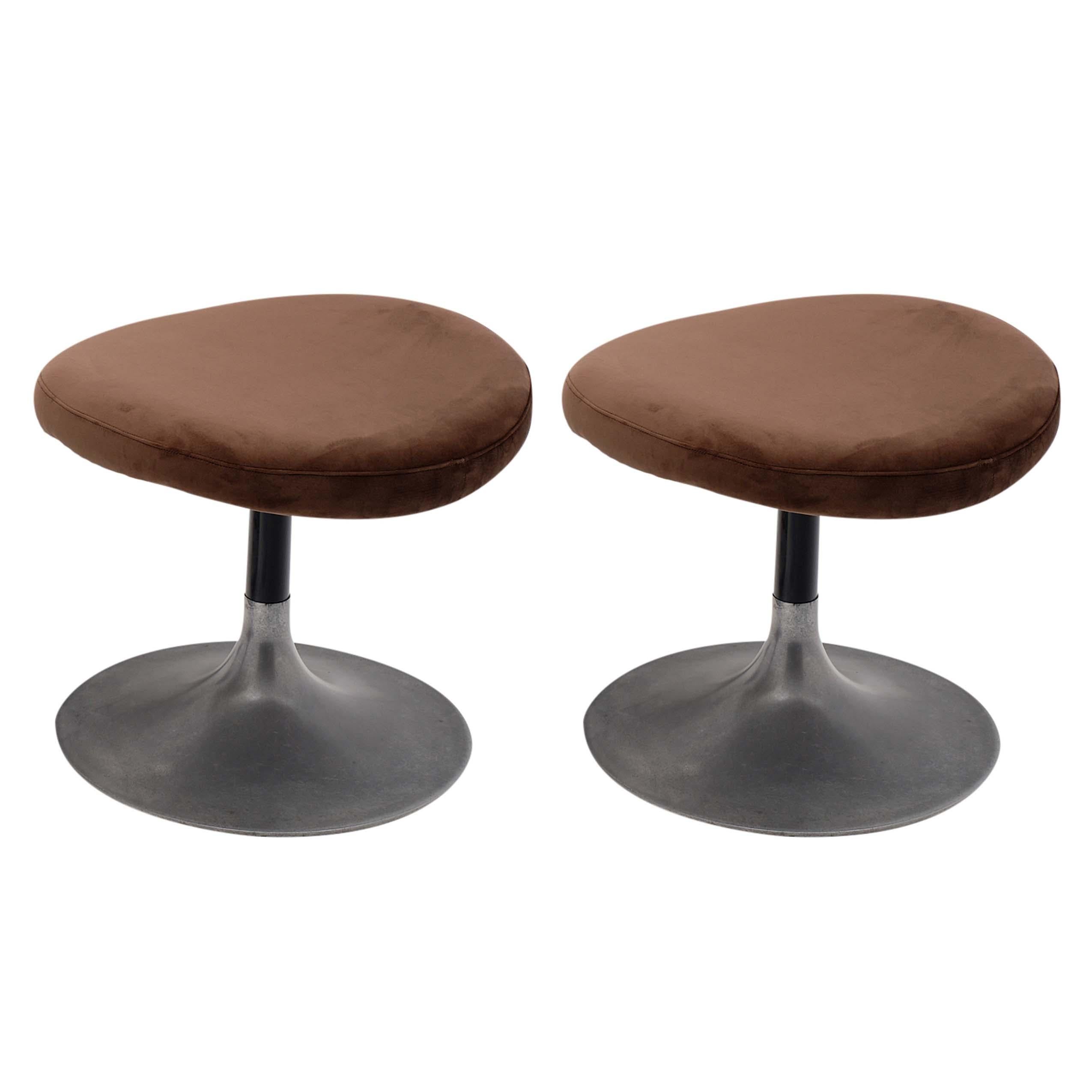 Late 20th Century Italian Modernist Stools For Sale