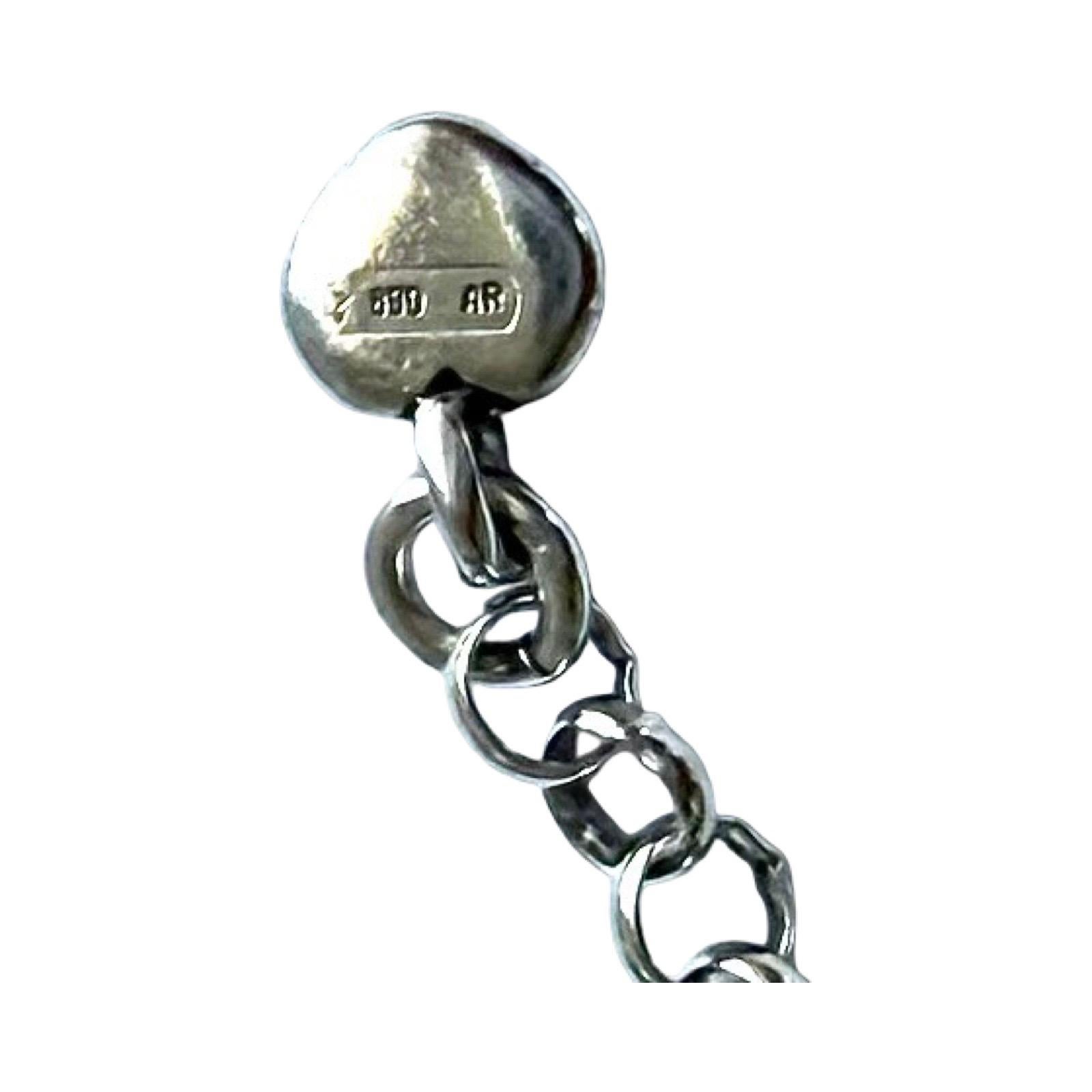 Femenino o masculino Collar de estudio modernista italiano Plata de ley 925, alambre flexible, cuentas de estrella en venta