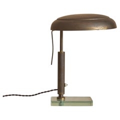 Italian Modernist Table Lamp Attributed to Pietro Chiesa for Fontana Arte, 1940s