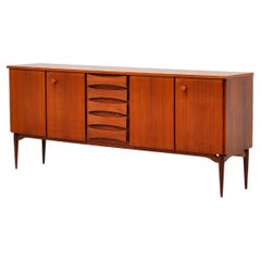 Italienisches modernistisches Sideboard aus Teakholz, Vittorio Dassi zugeschrieben, 1960er Jahre