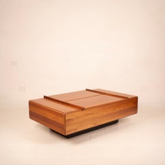 Mesa de bar italiana modernista Torcello de Afra & Tobia Scarpa para Stildomus, 1970