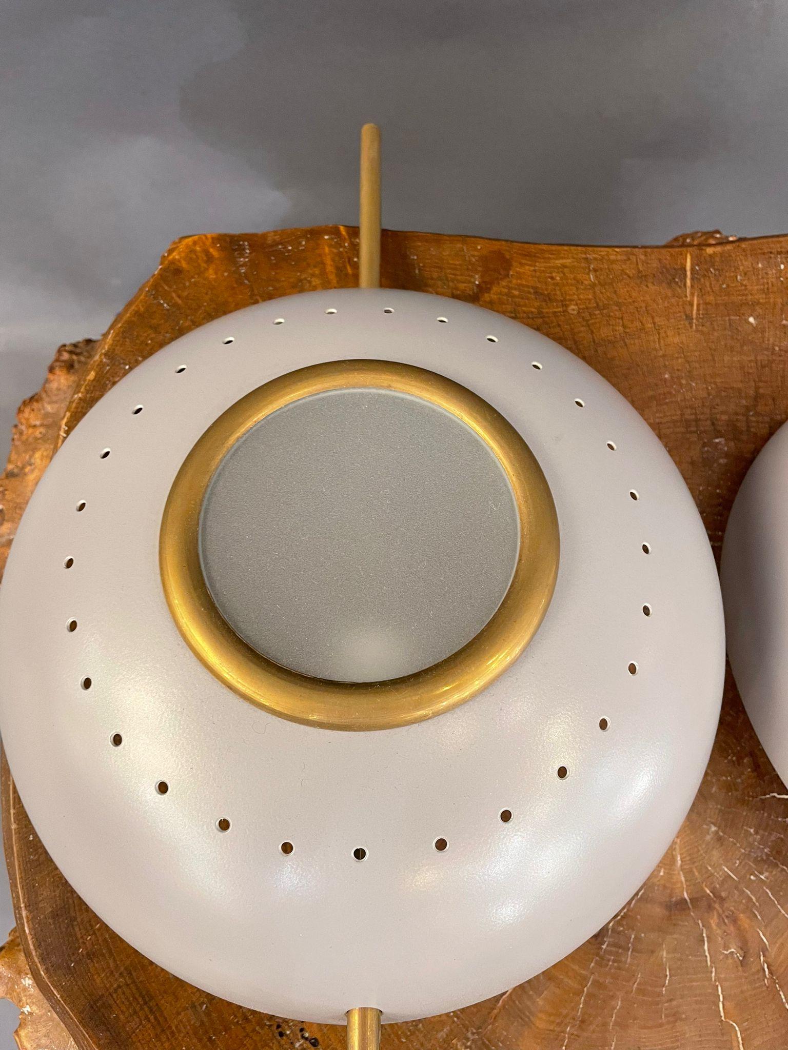 Late 20th Century Italian Modernist Wall Lights For Sale