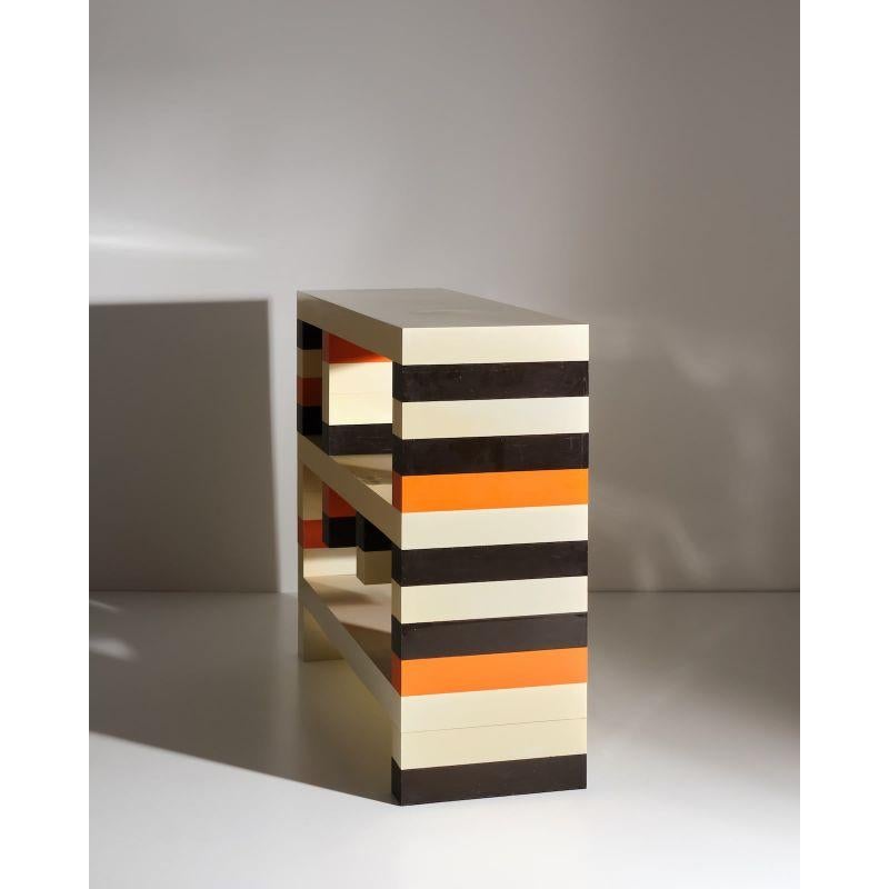Mid-Century Modern Italian Modular Bookcase for Longato, 1971 For Sale