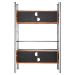 Italian Modular FerroTipi Bookcase Room Divider, G. Malacrida 
P. Resmini