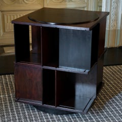 Italian Modular Revolving Bookcase by Gianfranco Frattini, 1960s