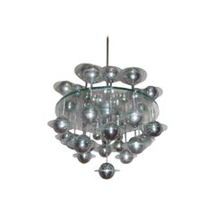 Italian Modular Satellite Chandelier 70s