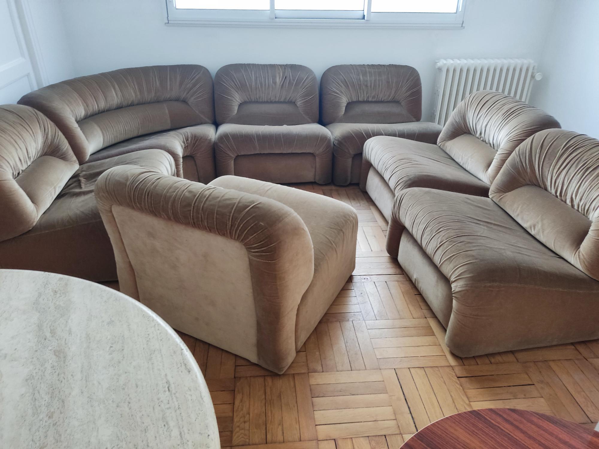 Italian modular sofa 70s - Lev & Lev  9