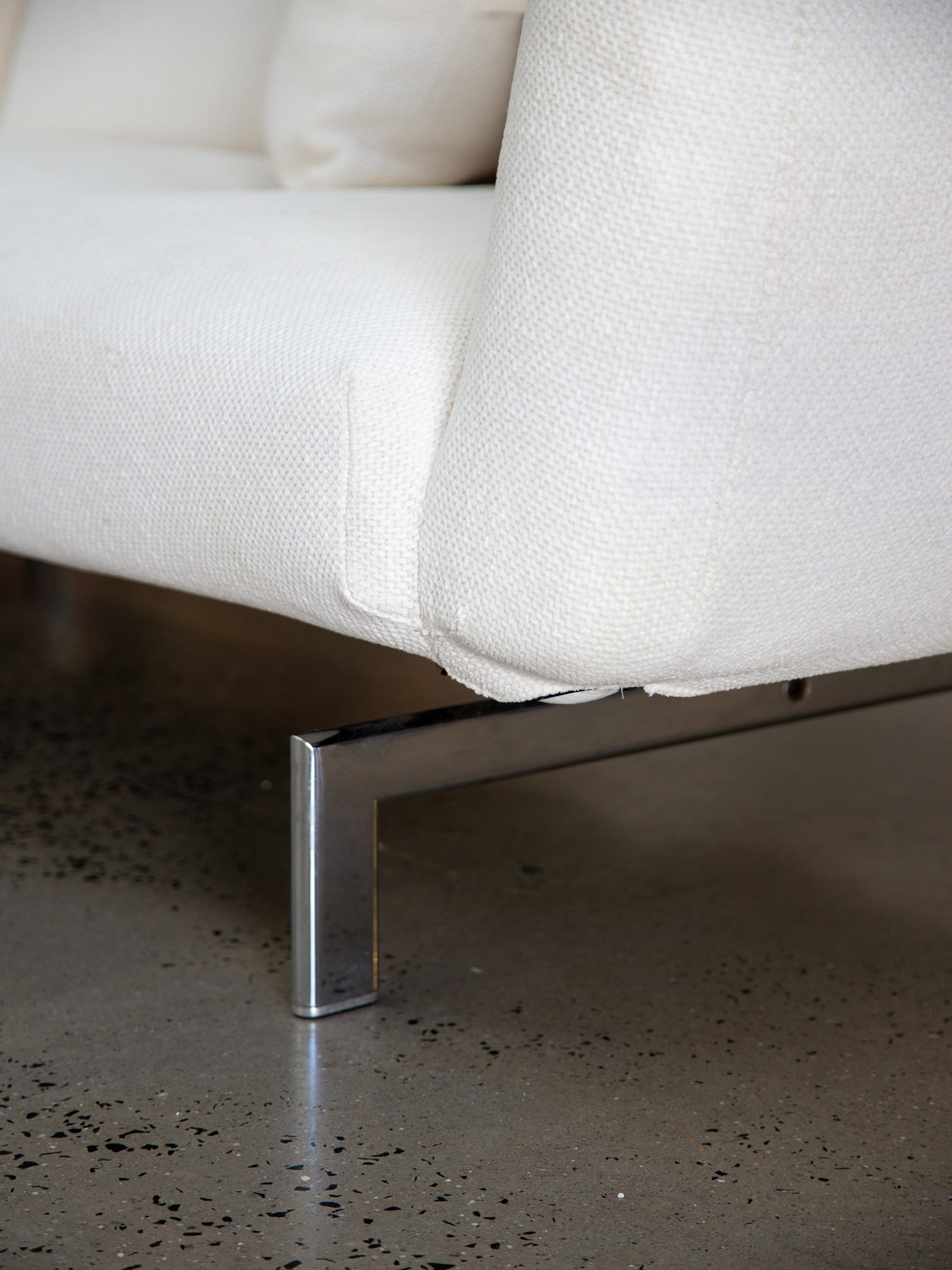 Postmoderne Canapé modulaire italien de Piero Lissoni pour Knoll  Système Avio avec base en marbre en vente