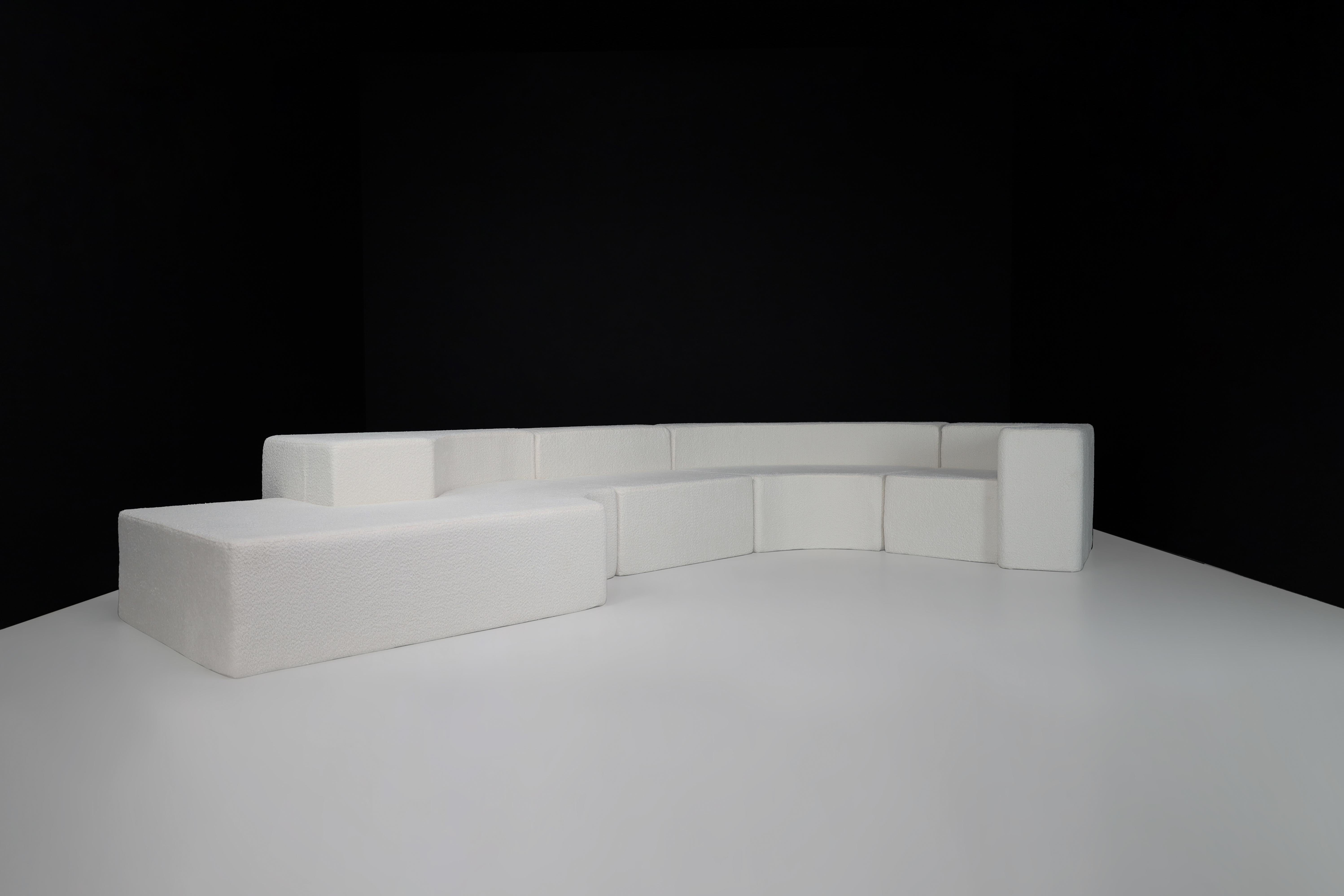Italian Modular Sofa in the Style of Pamio, Massari & Toso for Stillwood For Sale 8