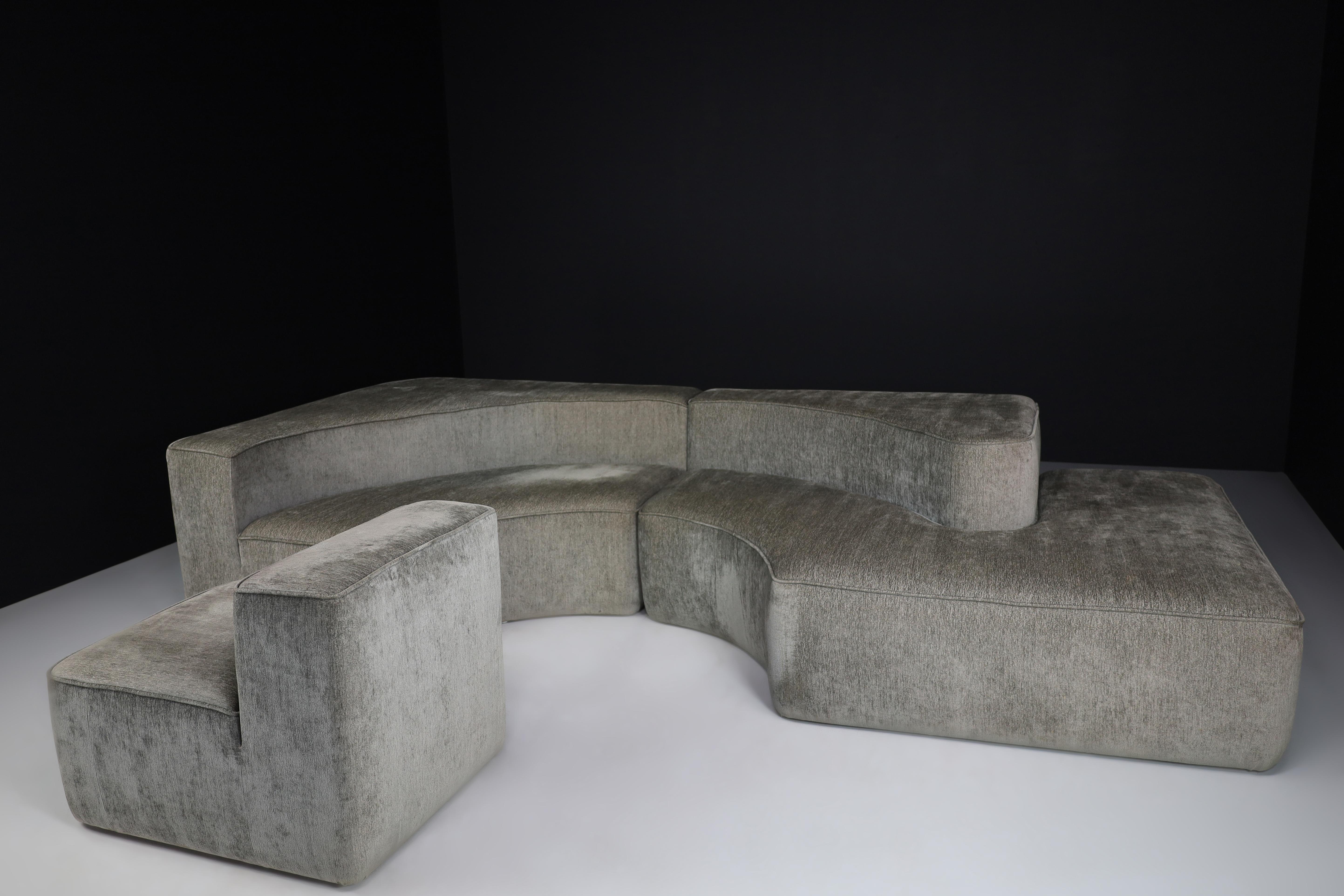 Modulares italienisches Sofa im Stil von Pamio, Massari & Toso für Stillwood, Italien im Angebot 2