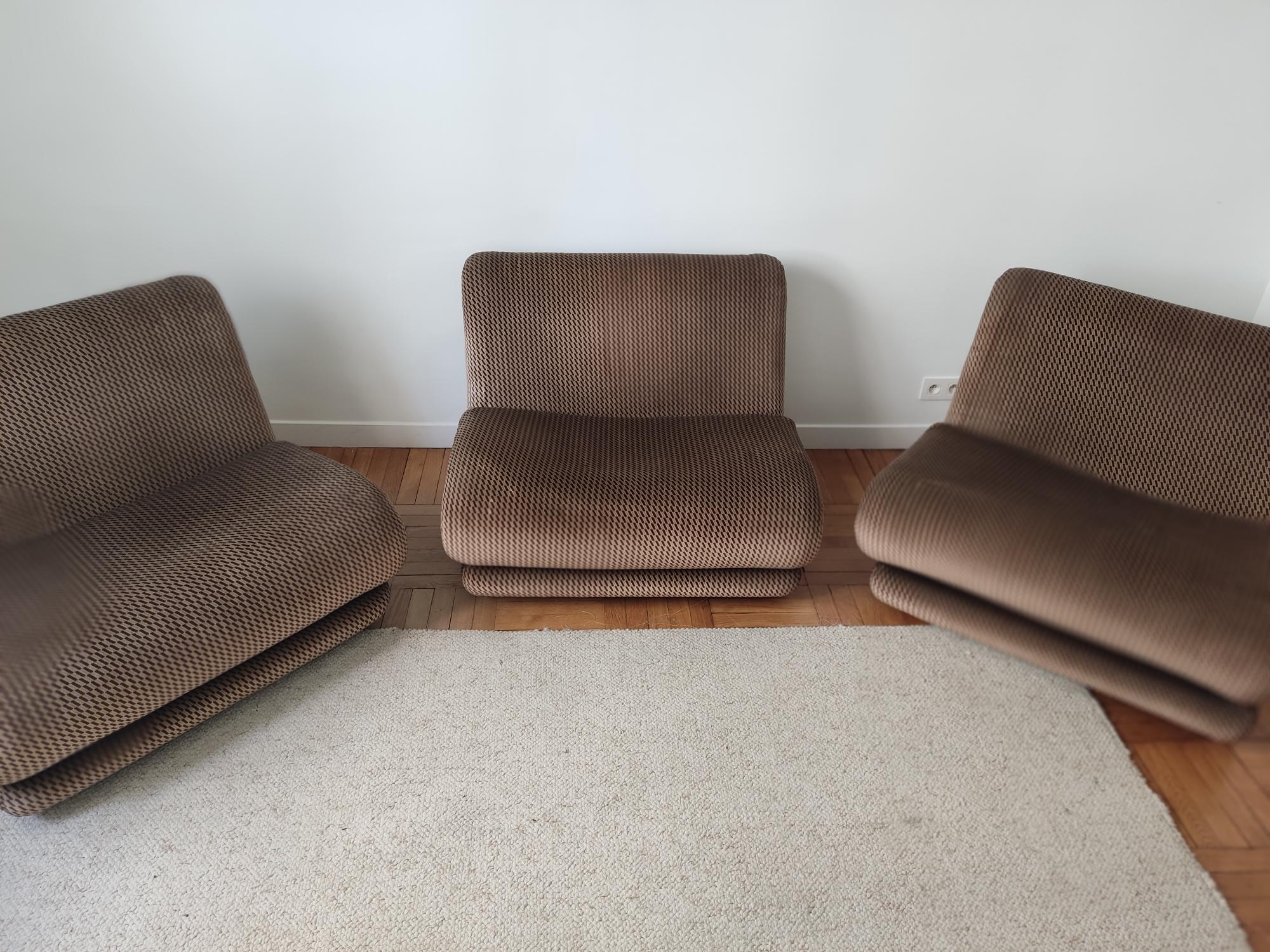 Space Age Italian modular sofa - Salotti - 1970s