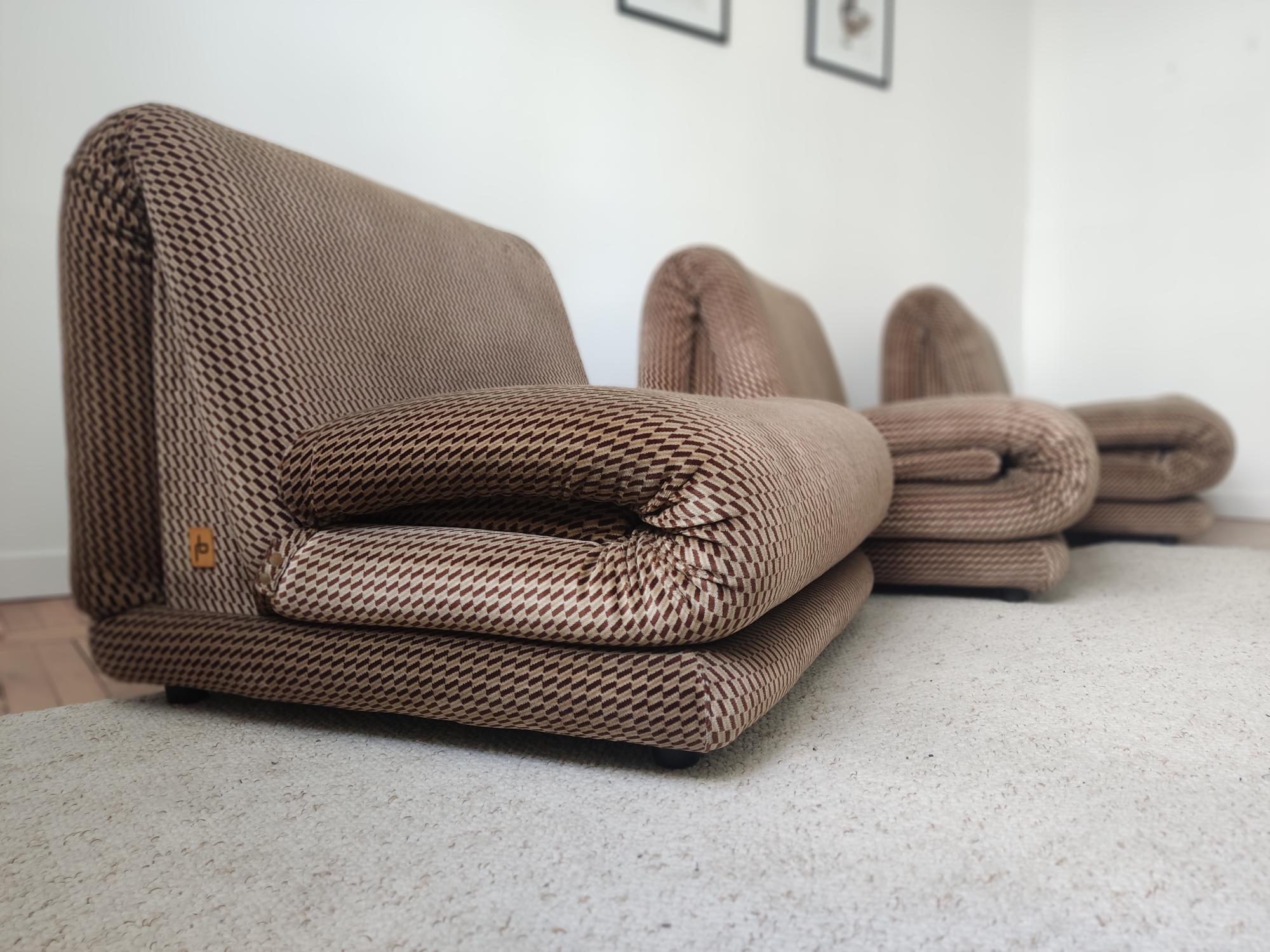 20th Century Italian modular sofa - Salotti - 1970s