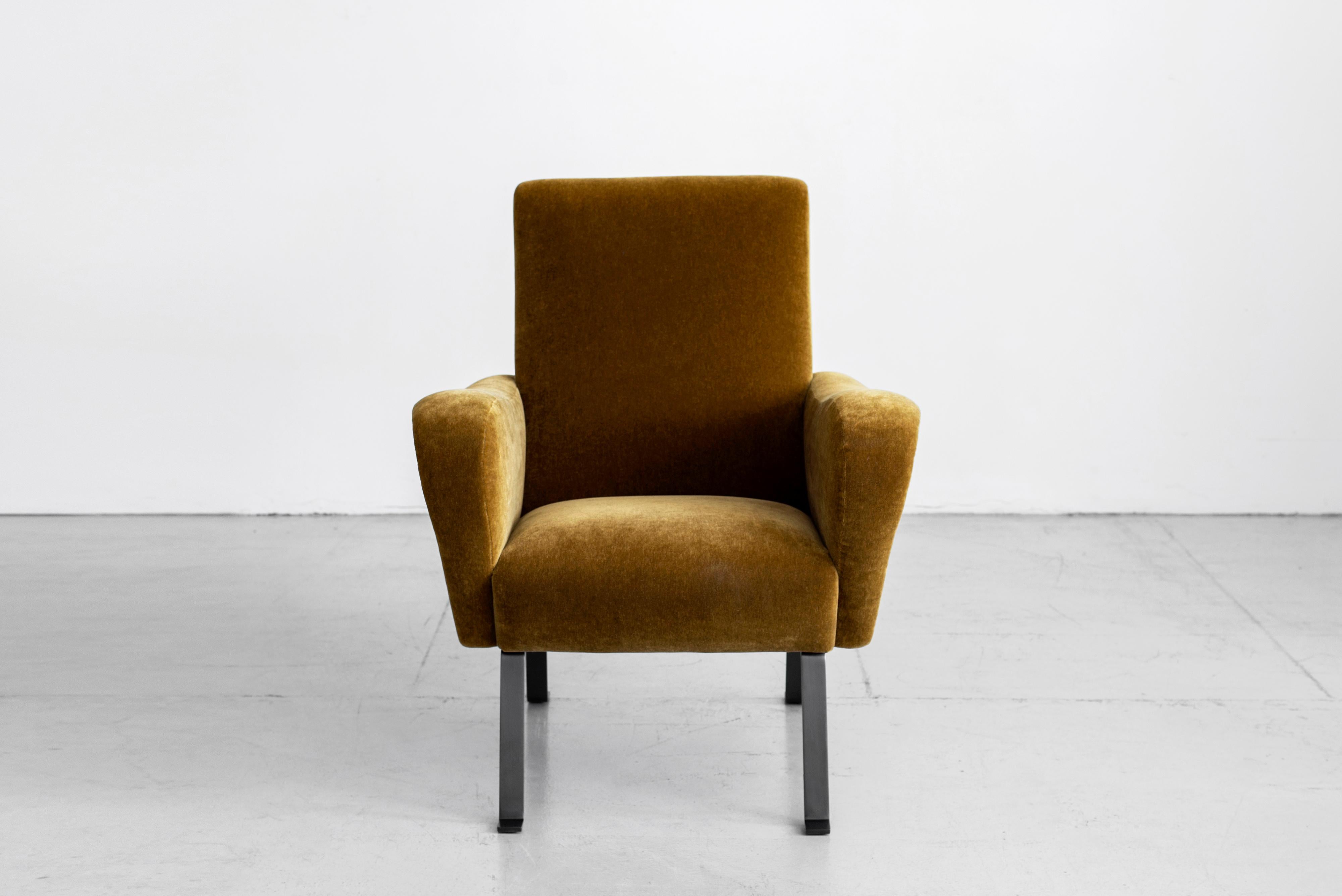 Italian Mohair Chair  1