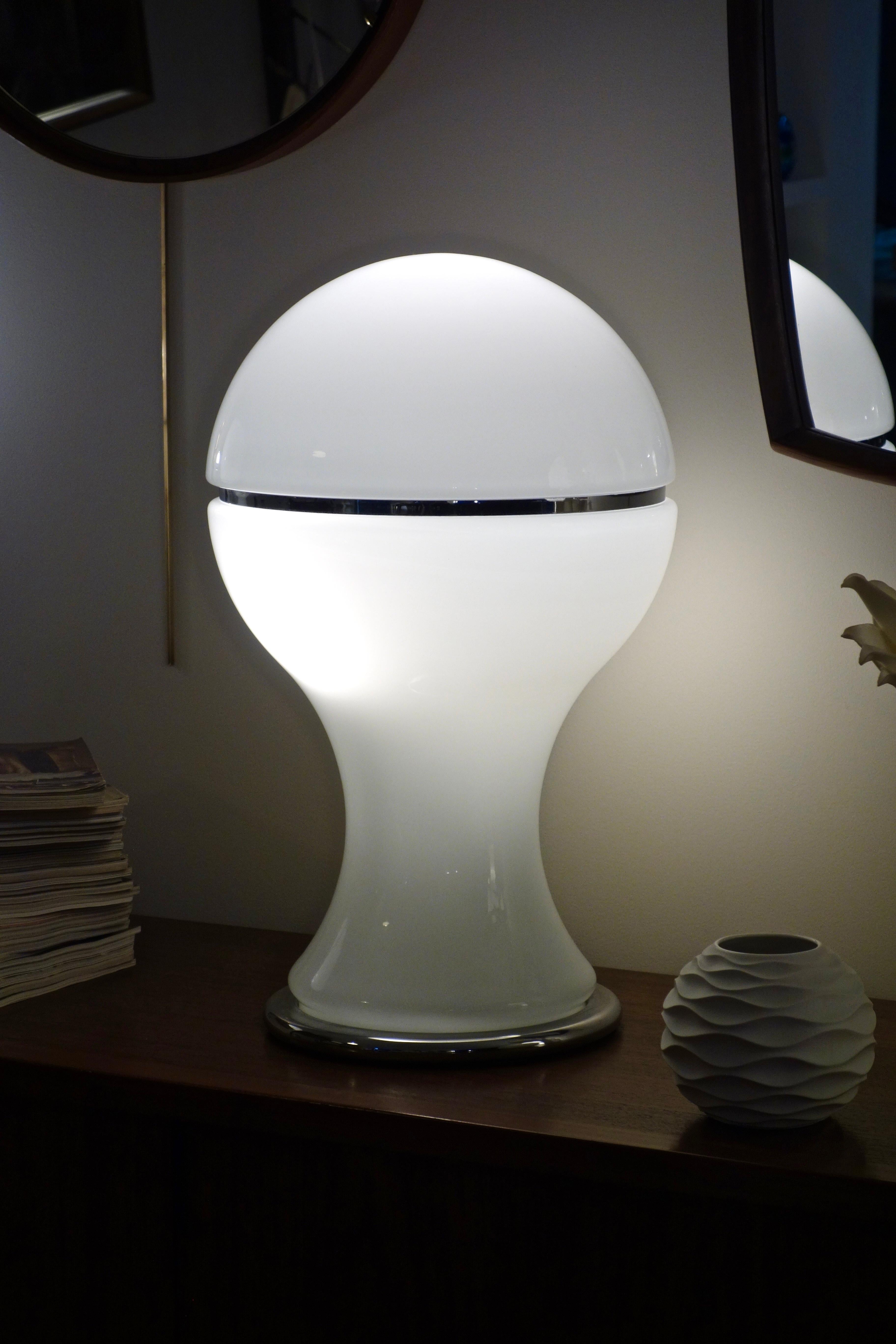 Space Age Italian Mongolfiera Lamp by Gianni Celada for Fontana Arte 1968 For Sale