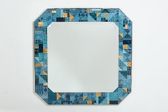 Italian Mosaic Mirror by Gallotti & Radice