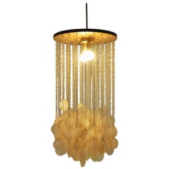 Used Italian Mother of Pearl Chandeliers, 1960s
