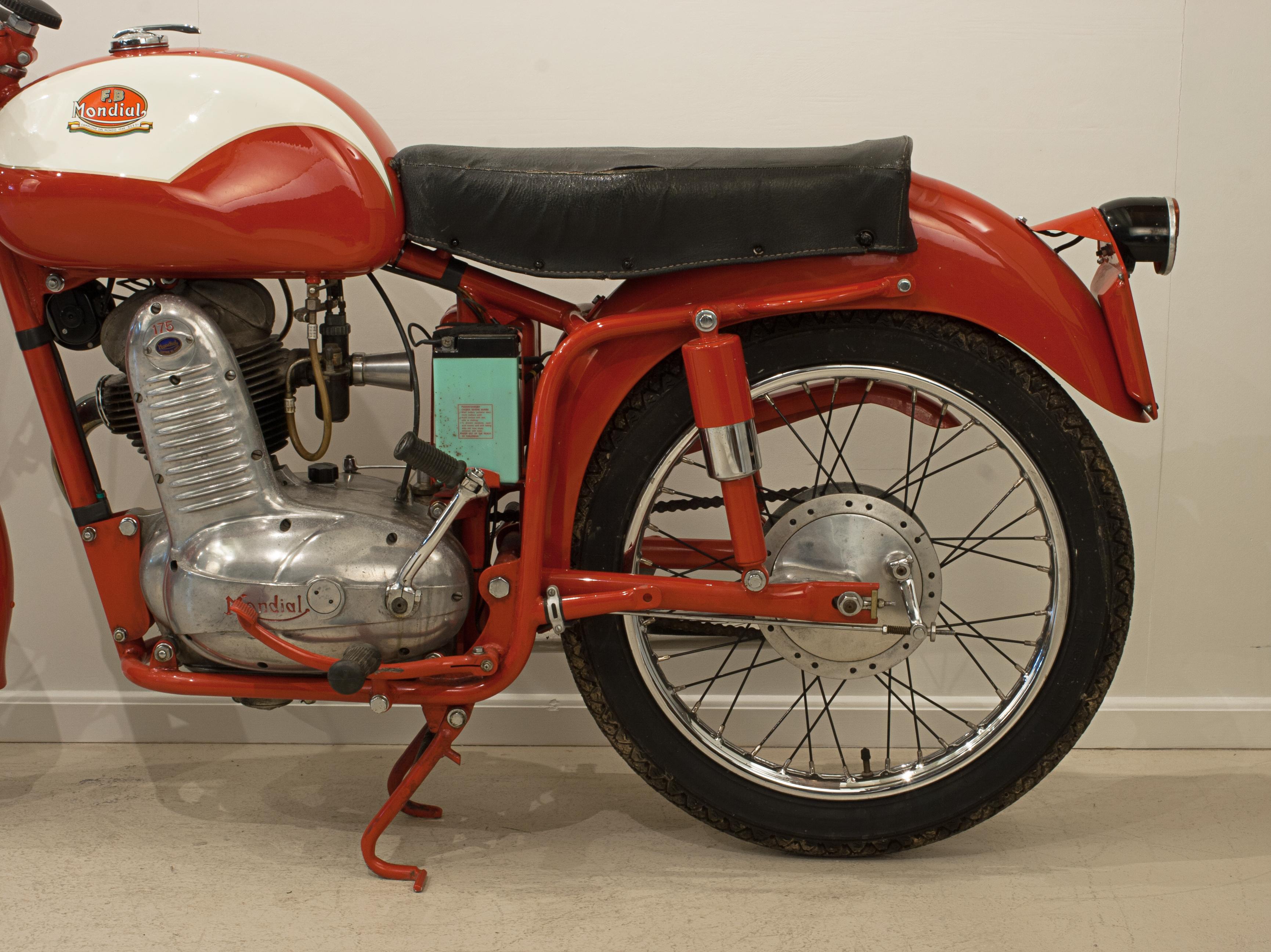 Italienisches Motorrad, Mondial 1960 Sprint, Classic-Motorrad. im Angebot 3