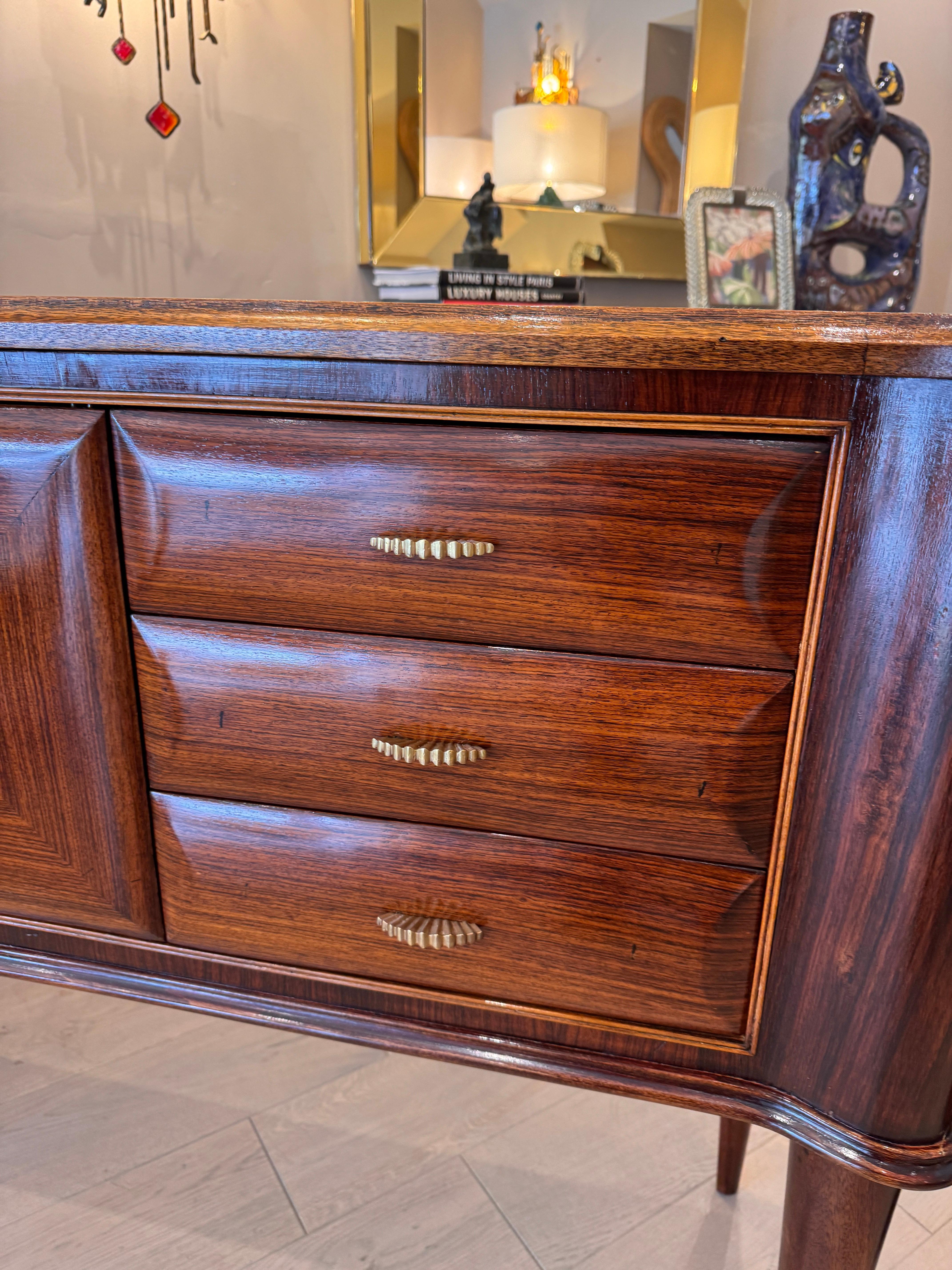 Credenza multifuncional italiana atribuida a Paolo Buffa Italiano en venta
