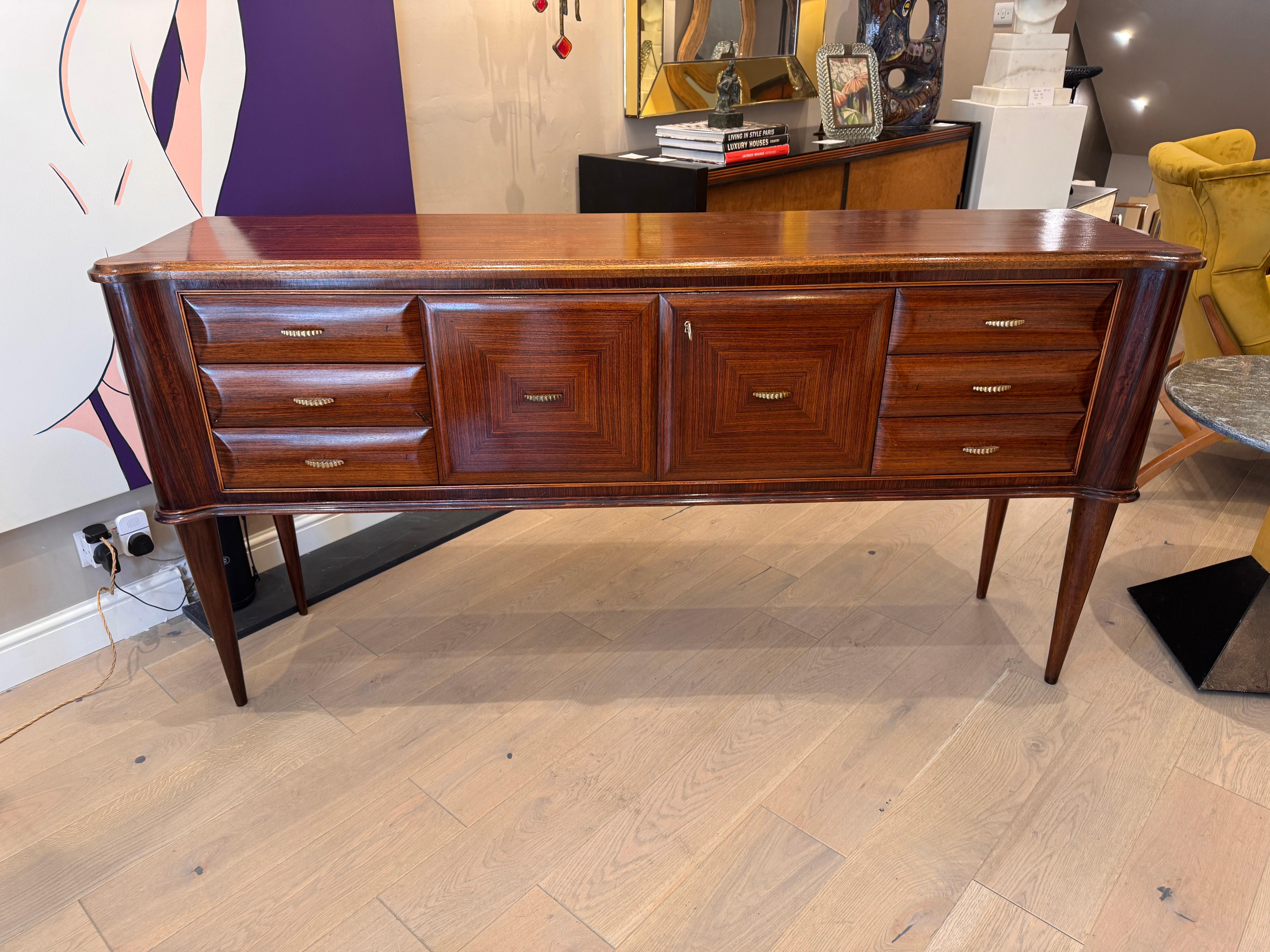 Credenza multifuncional italiana atribuida a Paolo Buffa en Bueno estado para la venta en London, GB