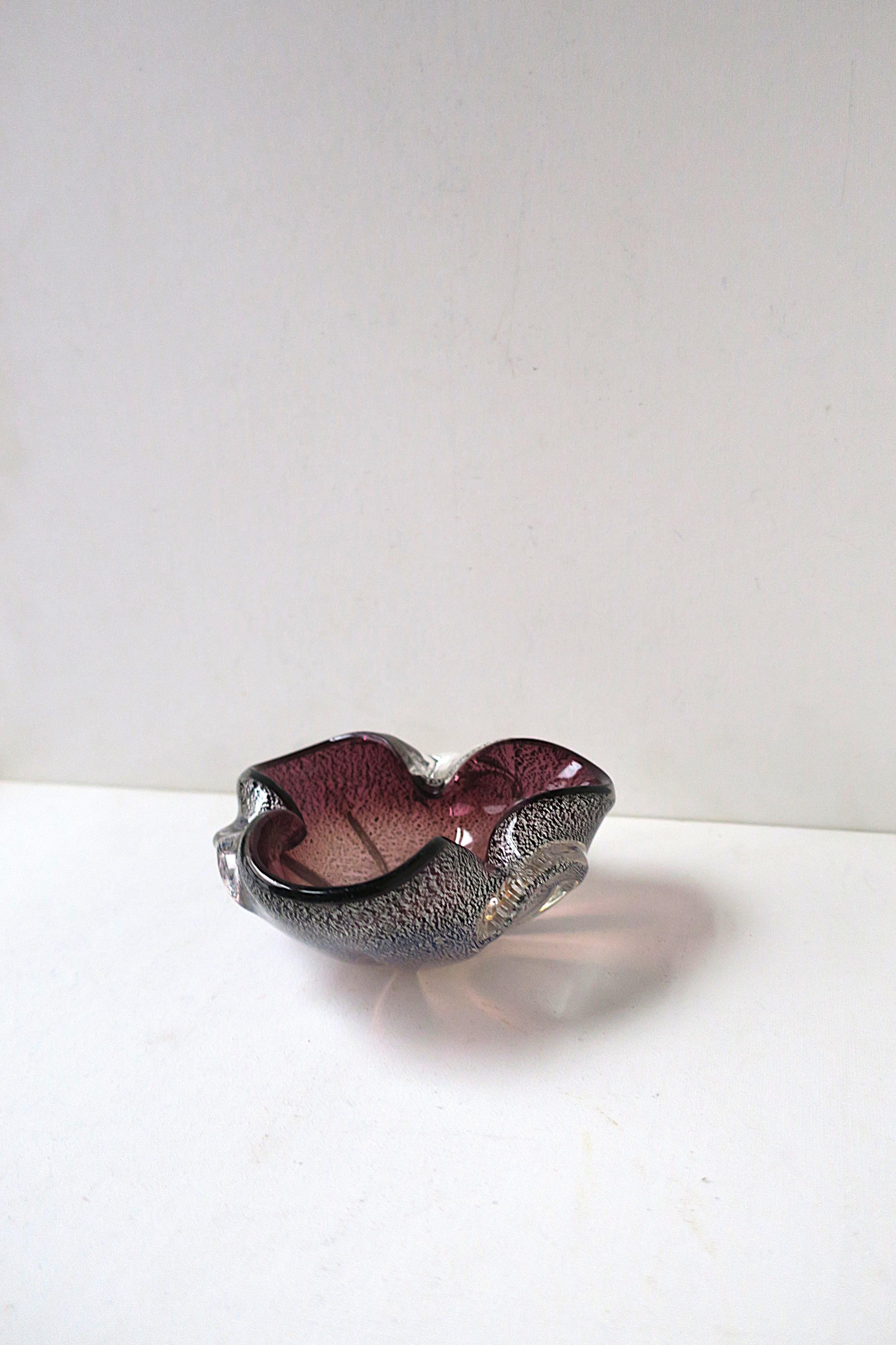 Cuenco Italiano de Murano Estilo Seguso Moderno de mediados de siglo en venta