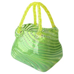 Bolso Jarrón de cristal de Murano italiano