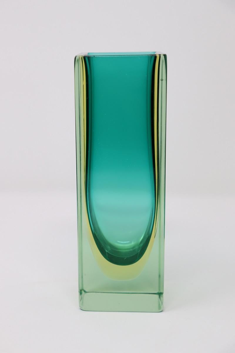 Vaso piccolo in vetro artistico italiano di Murano di Flavio Poli per Seguso, anni '70 in vendita 3