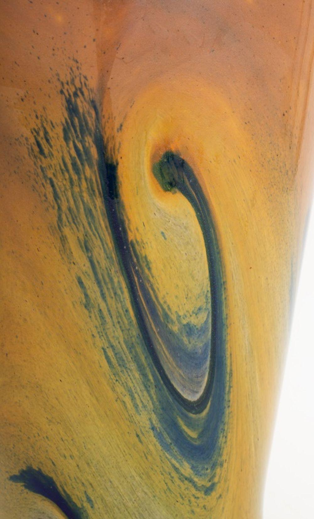 Moderne Vase en verre d'art italien de Murano en vente