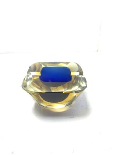 Italian Murano Ashtray by Flavio Poli, 1960's, '50152'