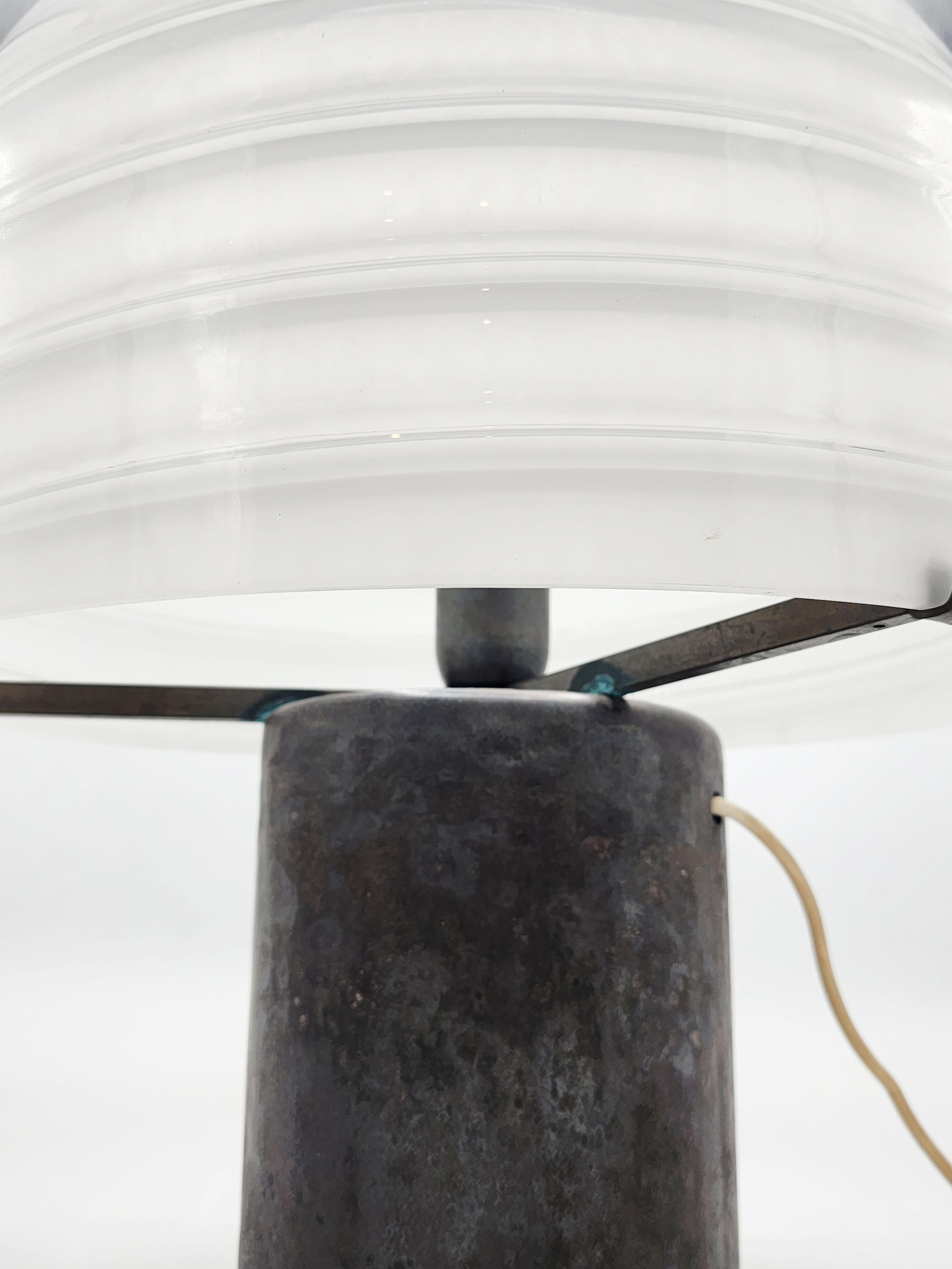 Italian Murano Barbini Lamp In Good Condition For Sale In Autonomous City Buenos Aires, CABA