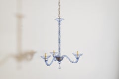 Italian, Murano, Blown Glass 3-Light Chandelier, mid 20th century