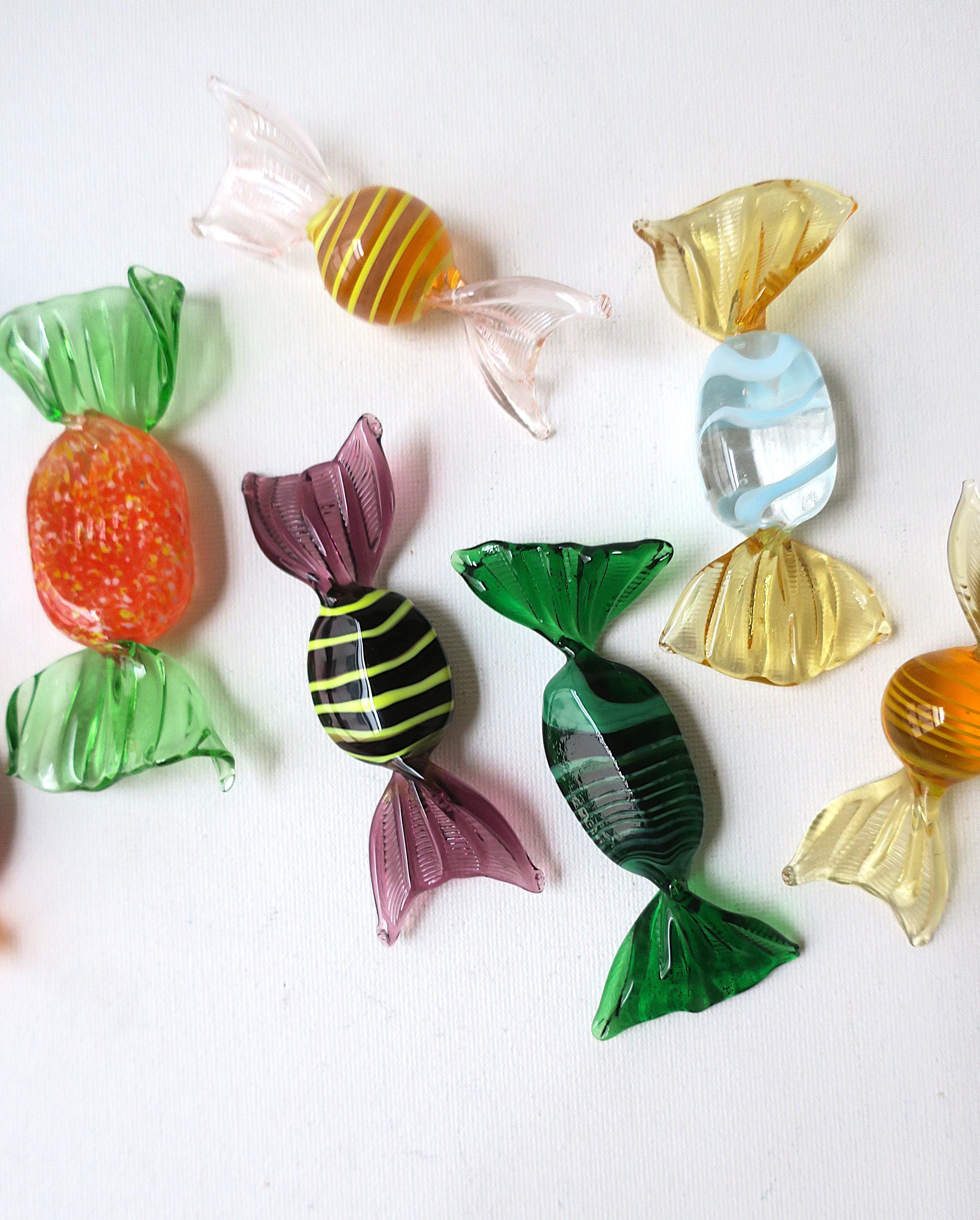 Italian Murano Candy Sculptures For Sale 2