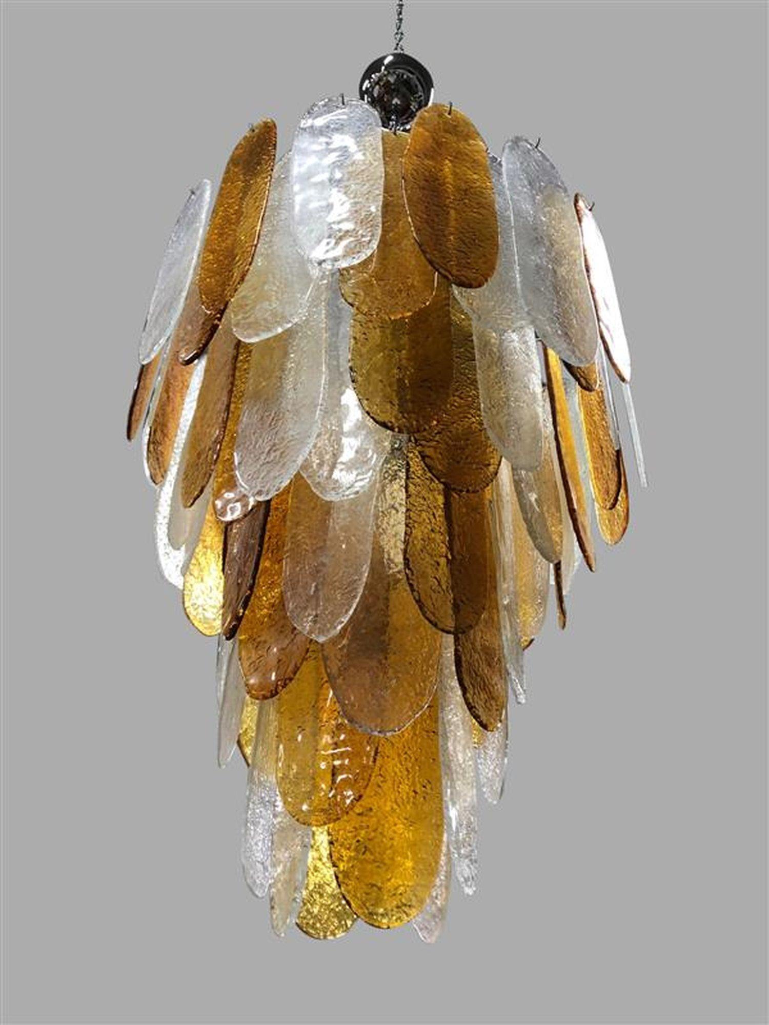 Italian Murano Chandeleir In Good Condition In Red Lion, PA