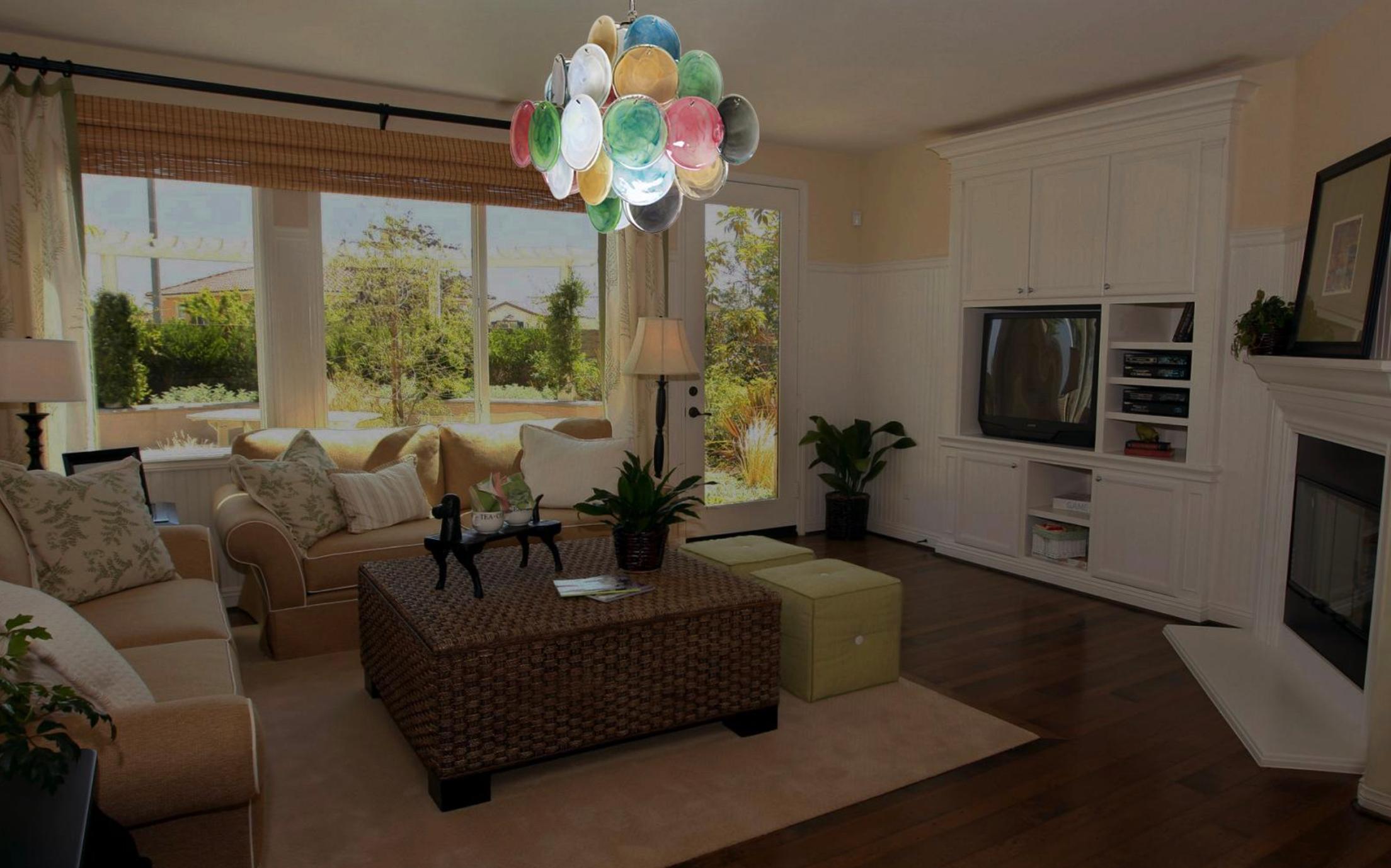 Italienischer Murano-Kronleuchter im Angebot 5