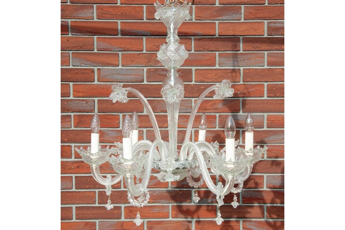 Lampadario italiano di Murano. in vendita 9