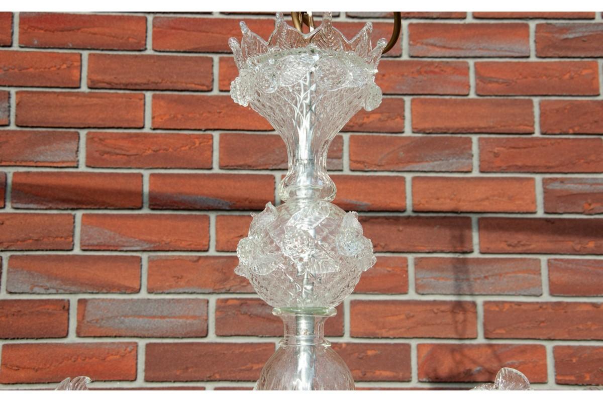 Italiano Lampadario italiano di Murano. in vendita