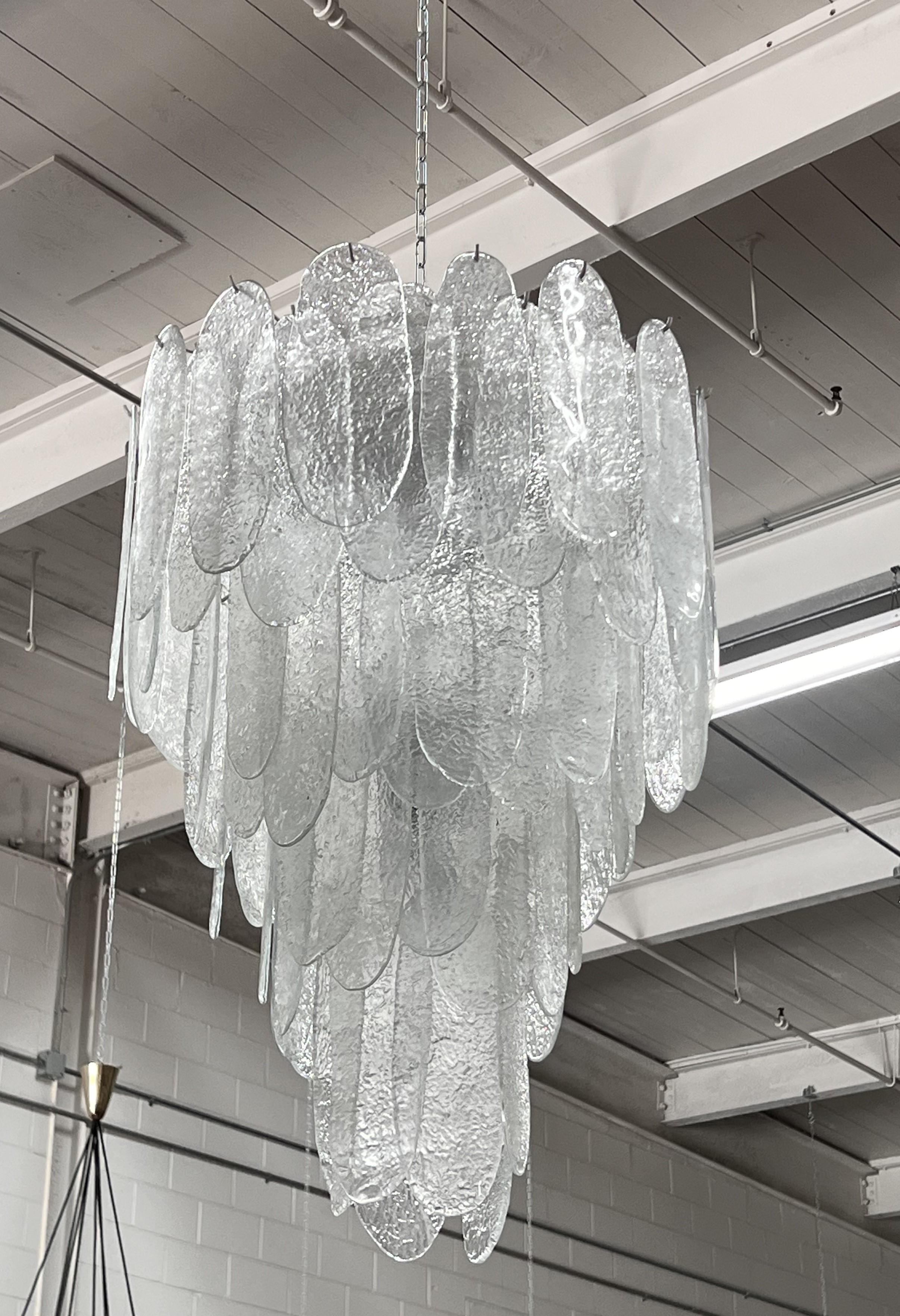 Lampadario italiano di Murano In condizioni buone in vendita a Red Lion, PA