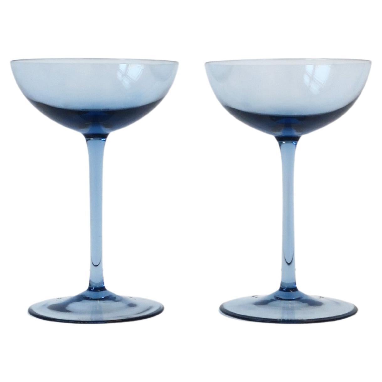 Italian Murano Cocktail or Champagne Coupe Glasses, Vincenzo Nason & Cie, 1990s