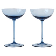 Italian Murano Cocktail or Champagne Coupe Glasses, Vincenzo Nason & Cie, 1990s
