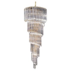 Italian Murano Crystal 'Waterfall' chandelier