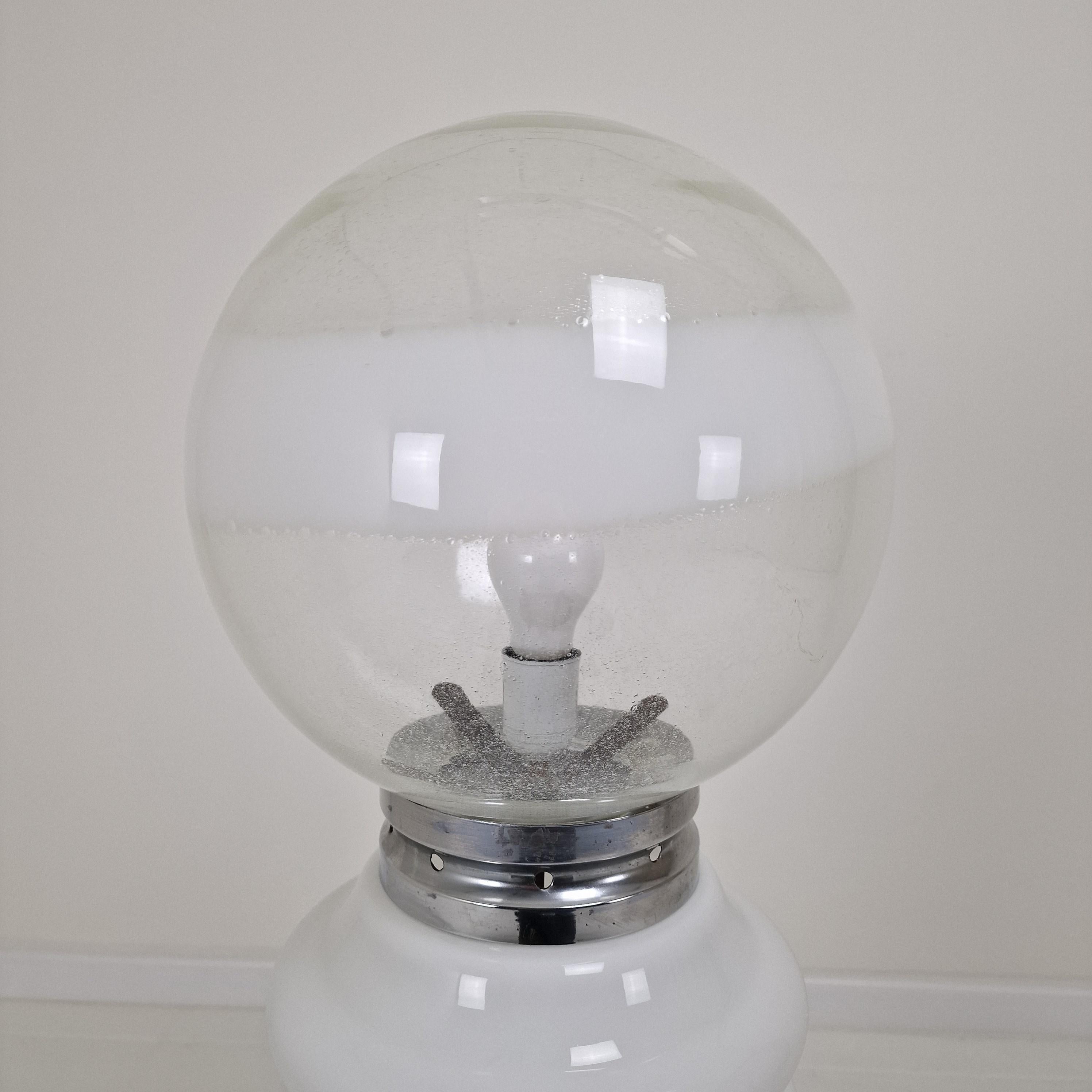 Lámpara de pie italiana de Murano de Carlo Nason en 3 colores Light, años 70 en venta 3