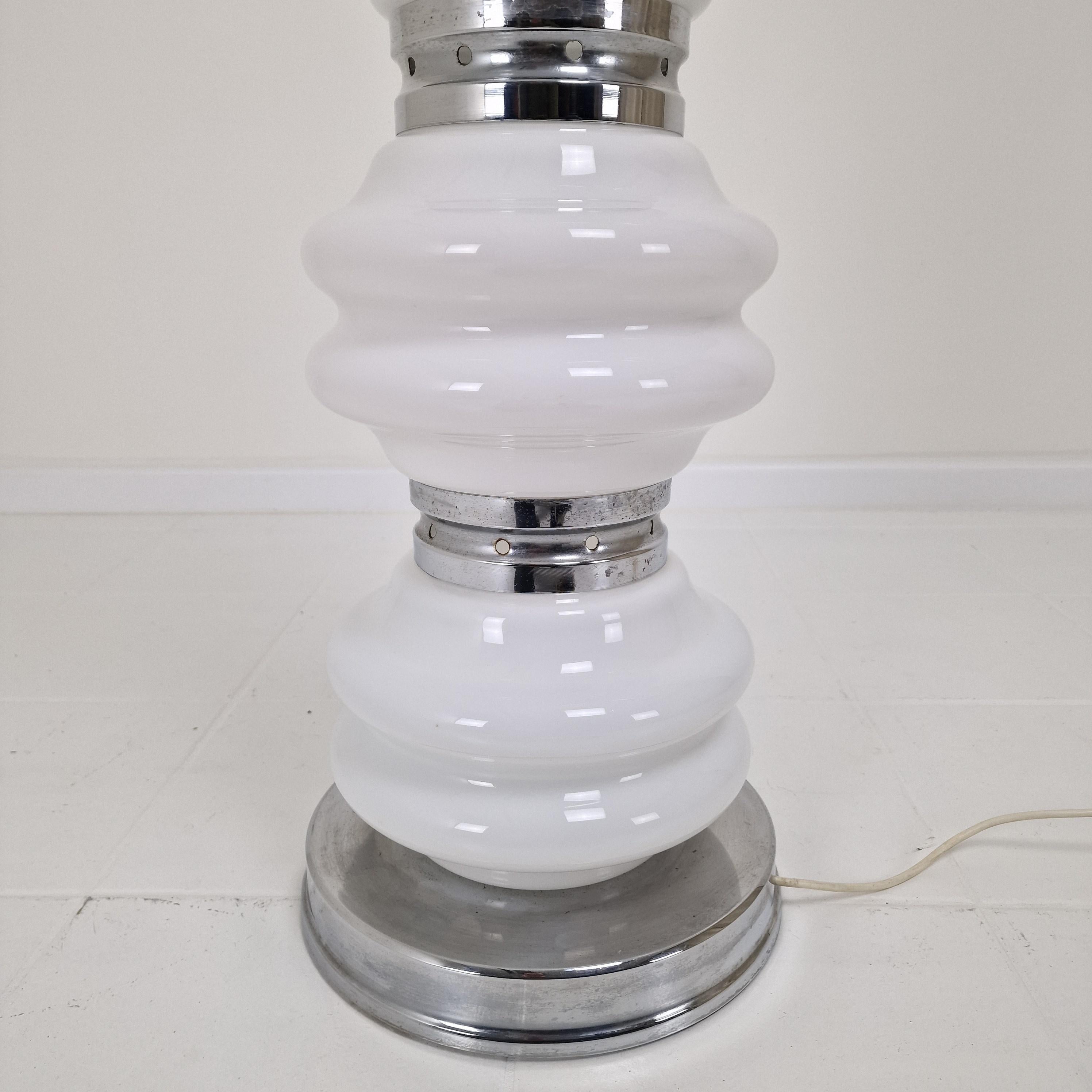 Lámpara de pie italiana de Murano de Carlo Nason en 3 colores Light, años 70 en venta 5