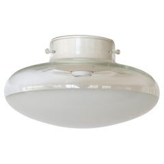 Italienischer Murano Flush Mount von Roberto Pamio und Renato Toso für Leucos, 1970er Jahre