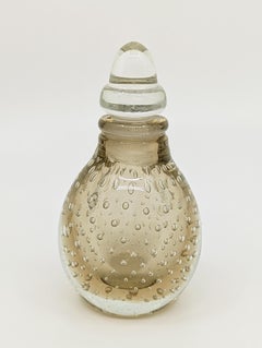 Italian Murano glass 1930s perfume bottle by Carlo Scarpa for Venini