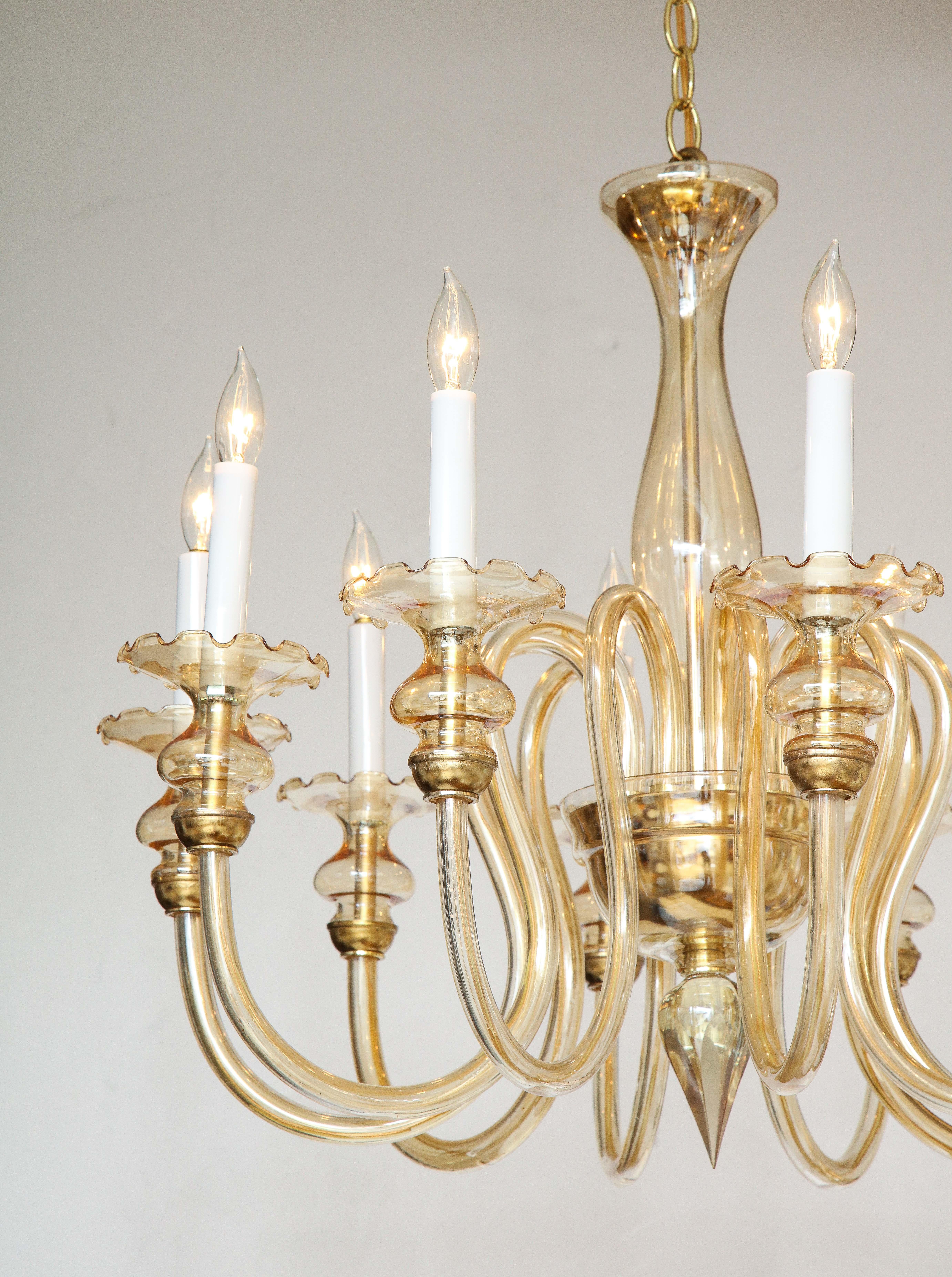 lampadari di murano vintage anni '50