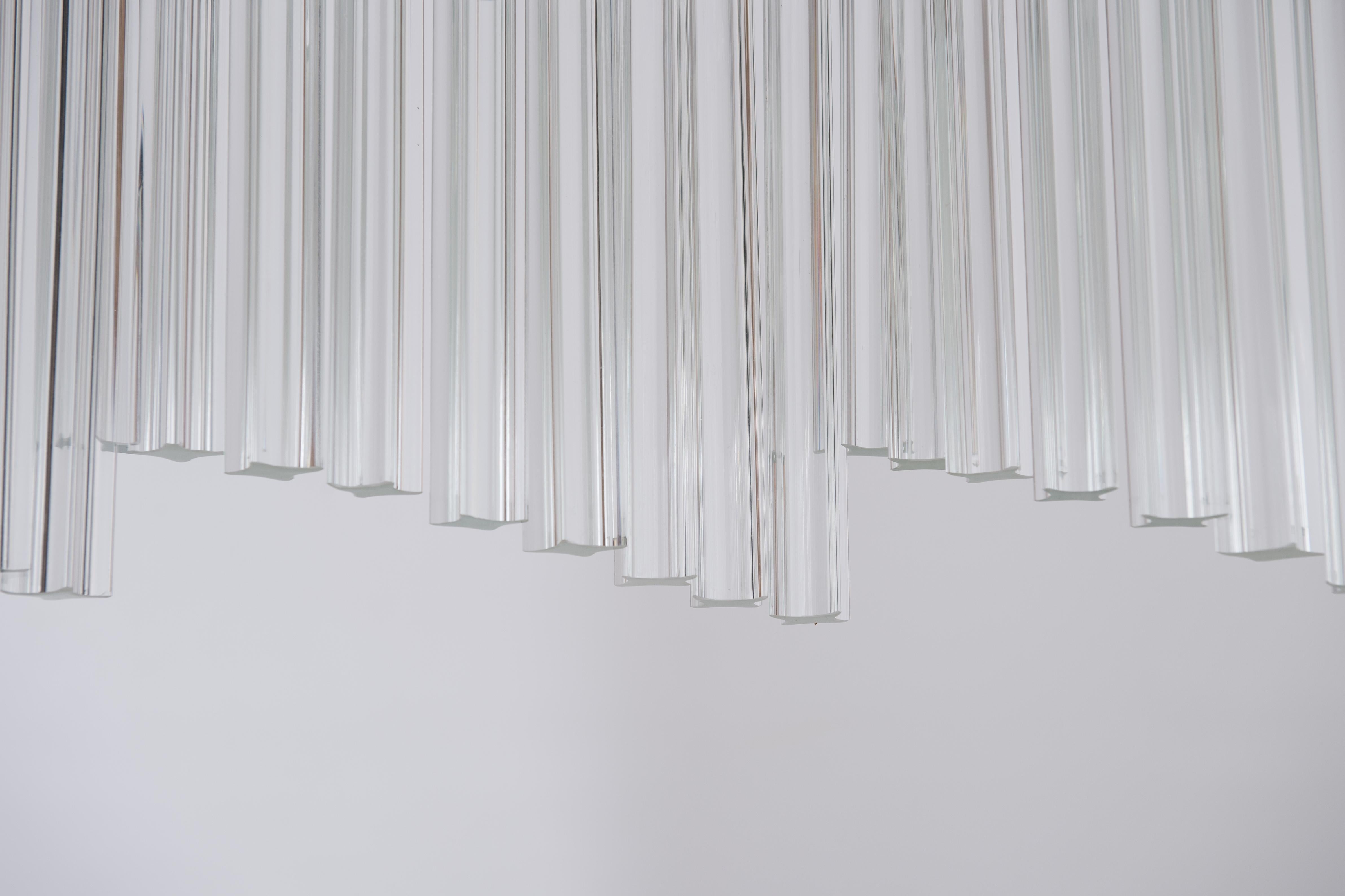 Moderne Verre de Murano transparent personnalisable encastré de Giovanni Dalla Fina, Italie  en vente