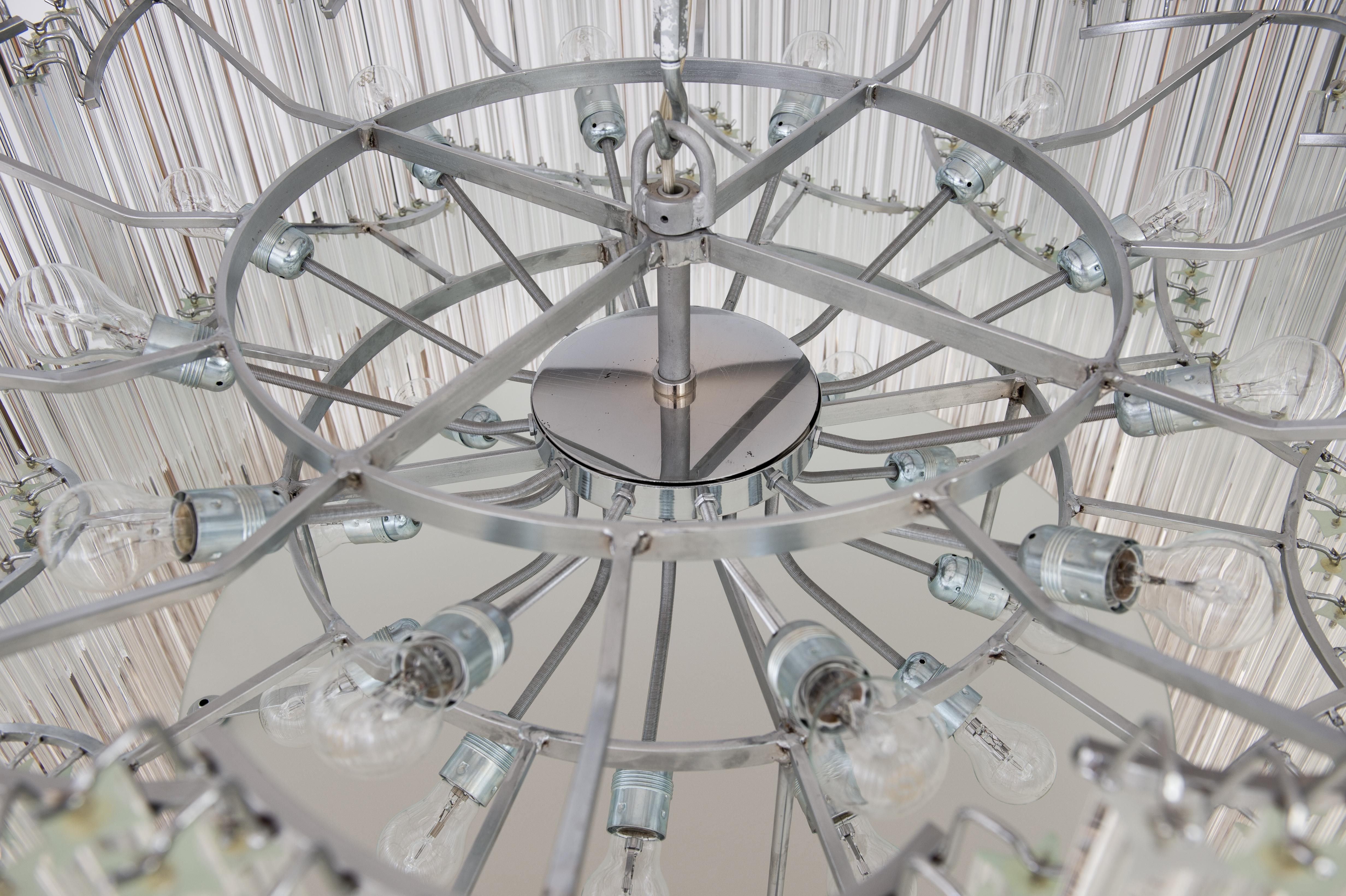 Personalizzabile Flushmount in vetro di Murano di colore chiaro di Giovanni Dalla Fina Italy In condizioni Nuovo in vendita a Villaverla, IT