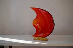Italian Murano Glass Art Fish Sculpture