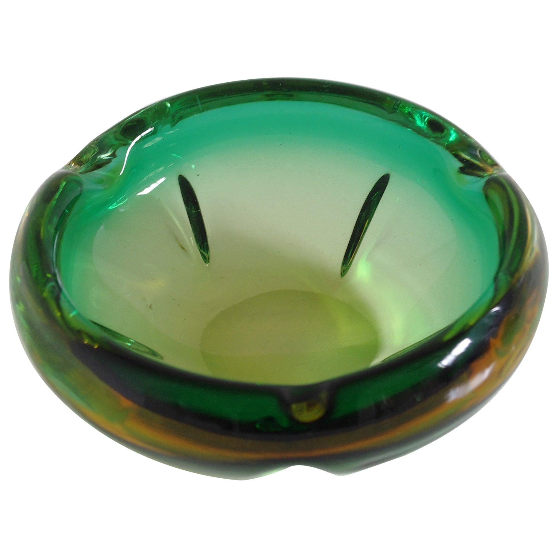 Italian Murano Glass Ashtray or Bowl