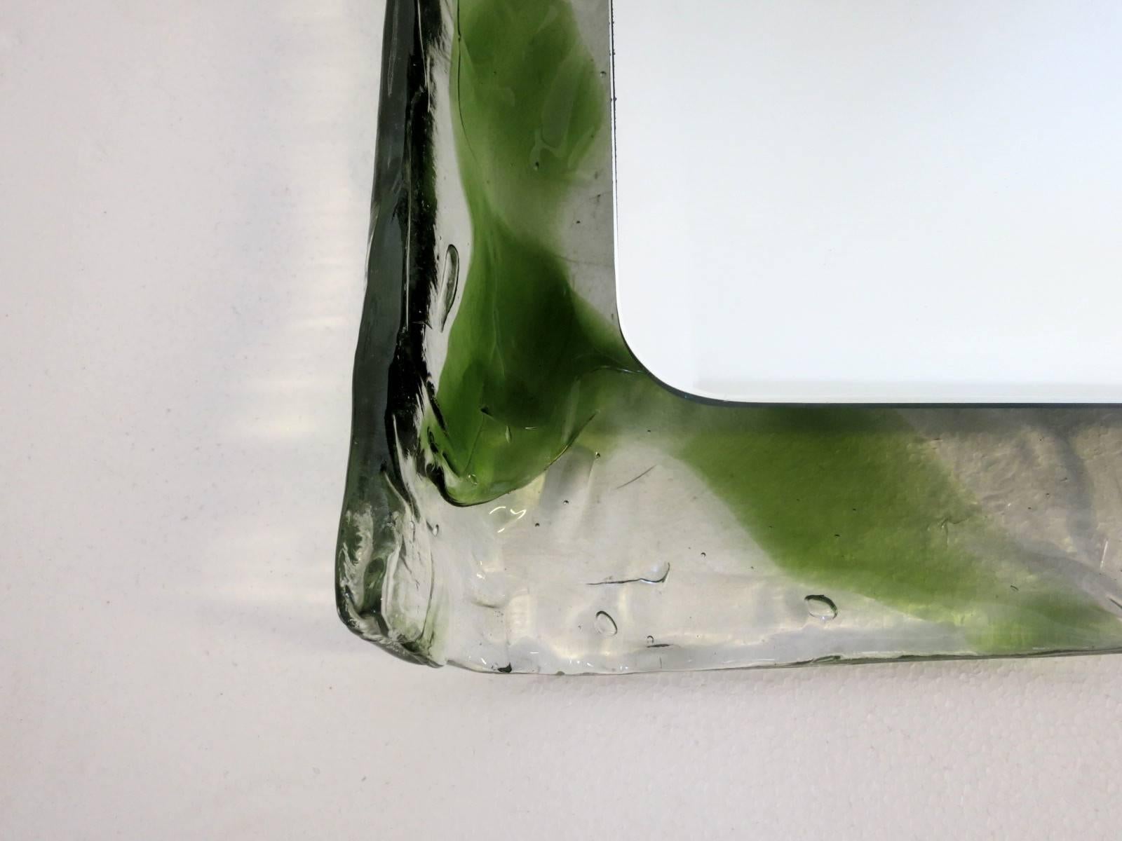 Italian Murano Glass Bathroom Set by Mazzega In Excellent Condition In Los Angeles, CA