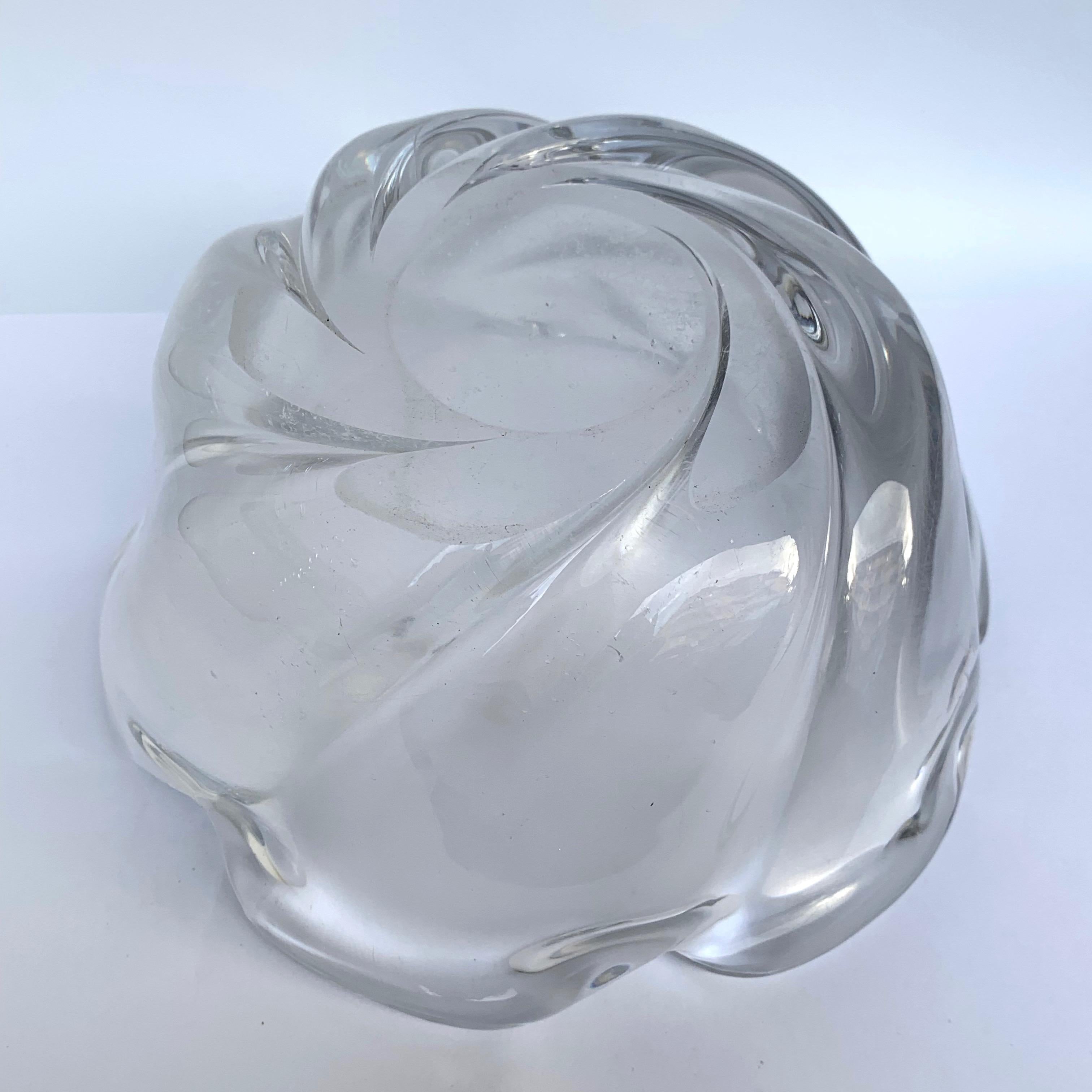 Centro de mesa italiano de cristal de Murano, Italia, años 50 en venta 6